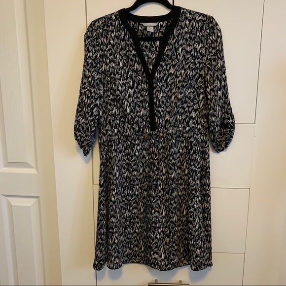 H&M Long Sleeve Draw String Dress - Picture 1 of 6